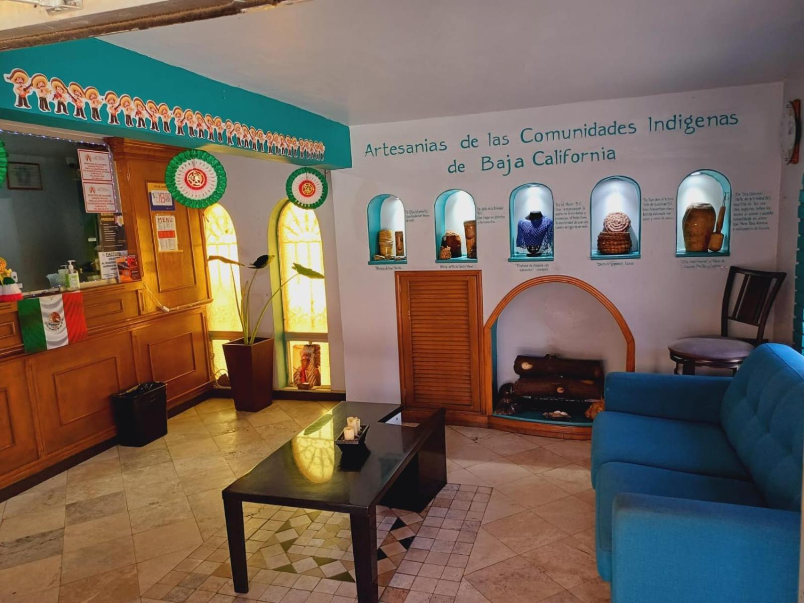 ホテル Hacienda Del Indio メヒカリ エクステリア 写真