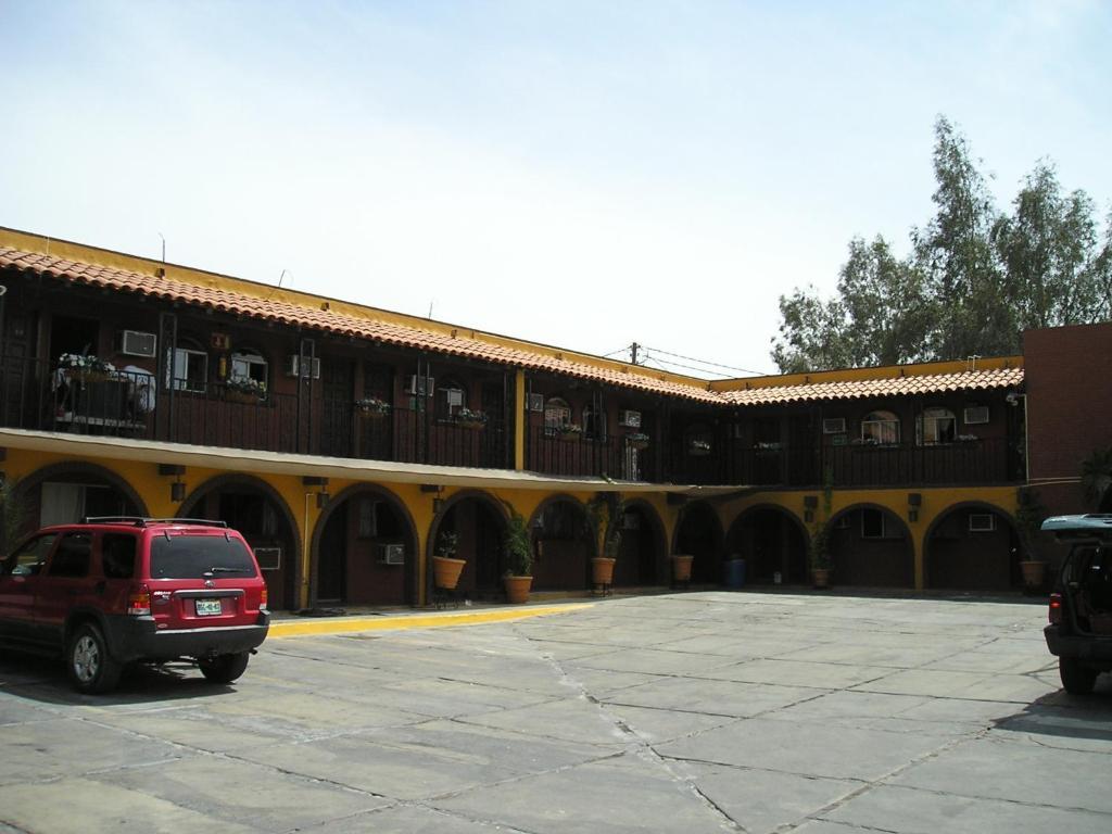 ホテル Hacienda Del Indio メヒカリ エクステリア 写真